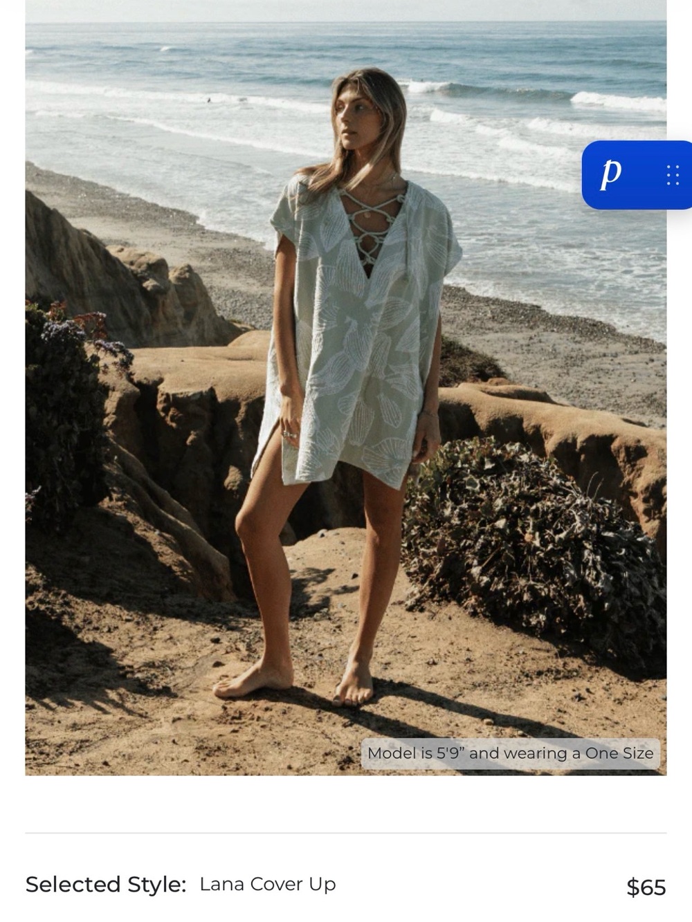 Sand Cloud coverup NWOT